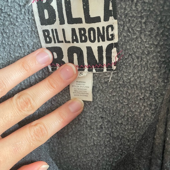 Billabong | Grey Button-Down Trench Coat - Picture 11 of 11